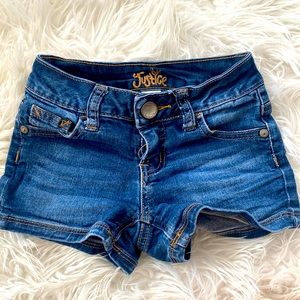 Justice jean shorts